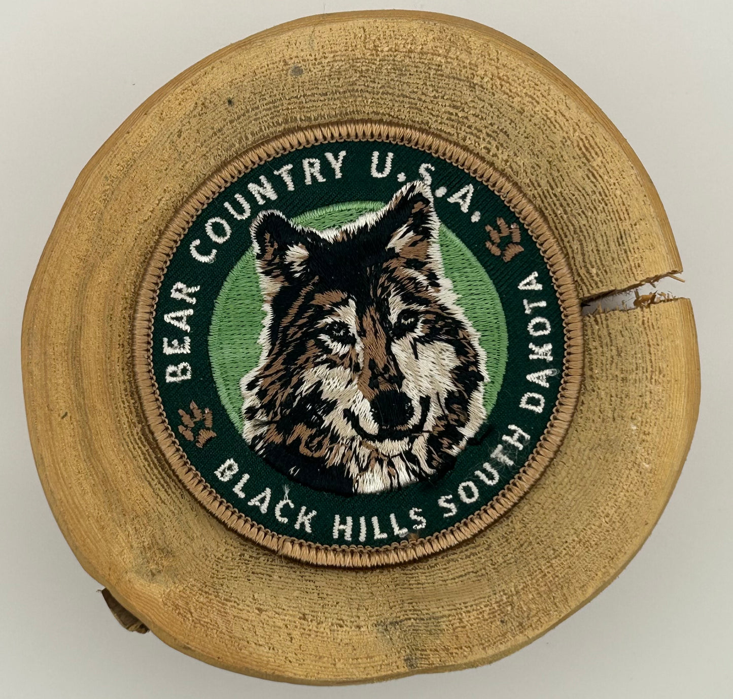 Patch,Round-Wolf Face/BCUSA - 115 - 902-184641WOLF