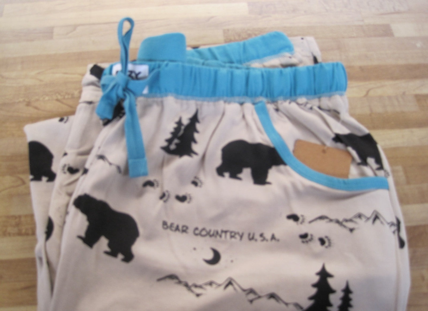 PJ Pant Adult- Bear Scene Women's