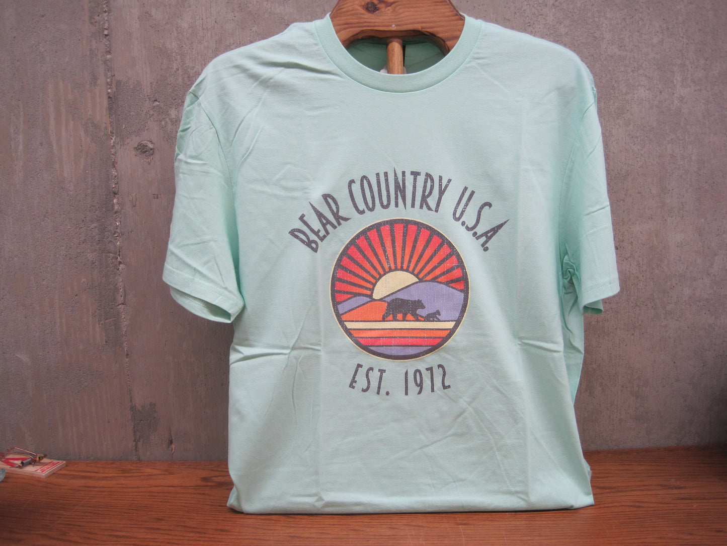 Tee - Adult, Circle Sunset/Bears BC72
