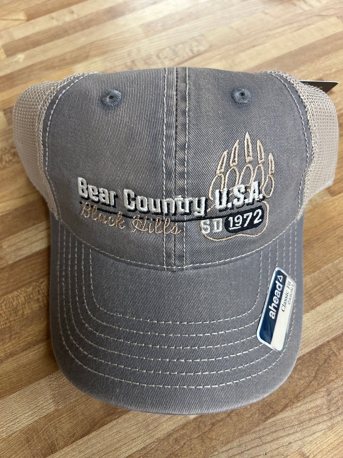 Hat-Tea Stain Bear Paw BCUSA