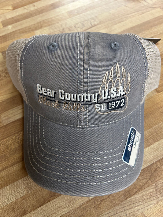 Hat-Tea Stain Bear Paw BCUSA