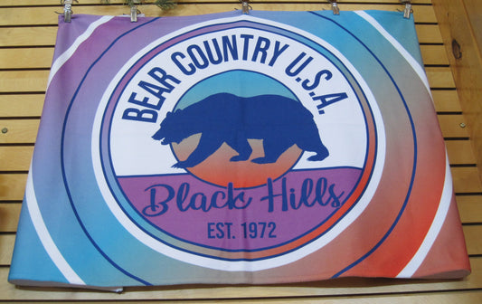 Towel- Bath, Cali Bear Dye Sub