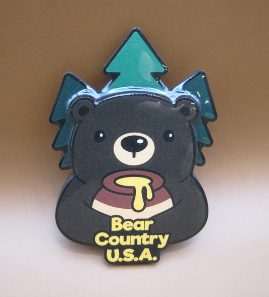 Magnet, Dual Layer-Bear in Honey Pot