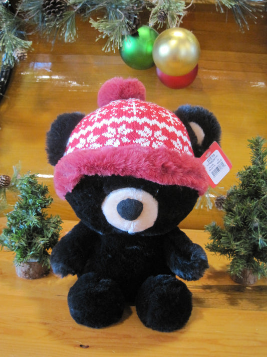 Plush-Baby Bear Bucky W/Red Stocking Hat