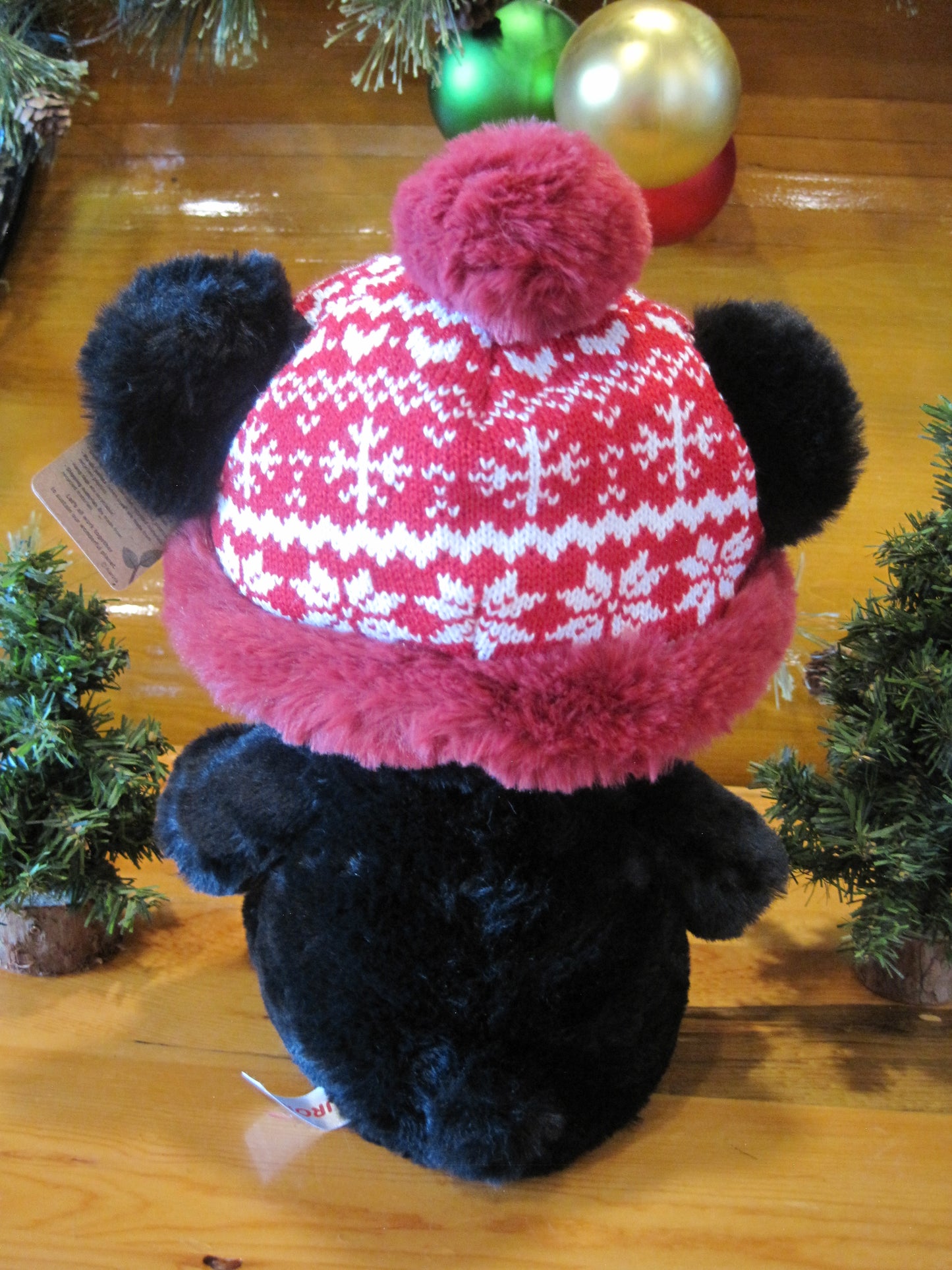 Plush-Baby Bear Bucky W/Red Stocking Hat