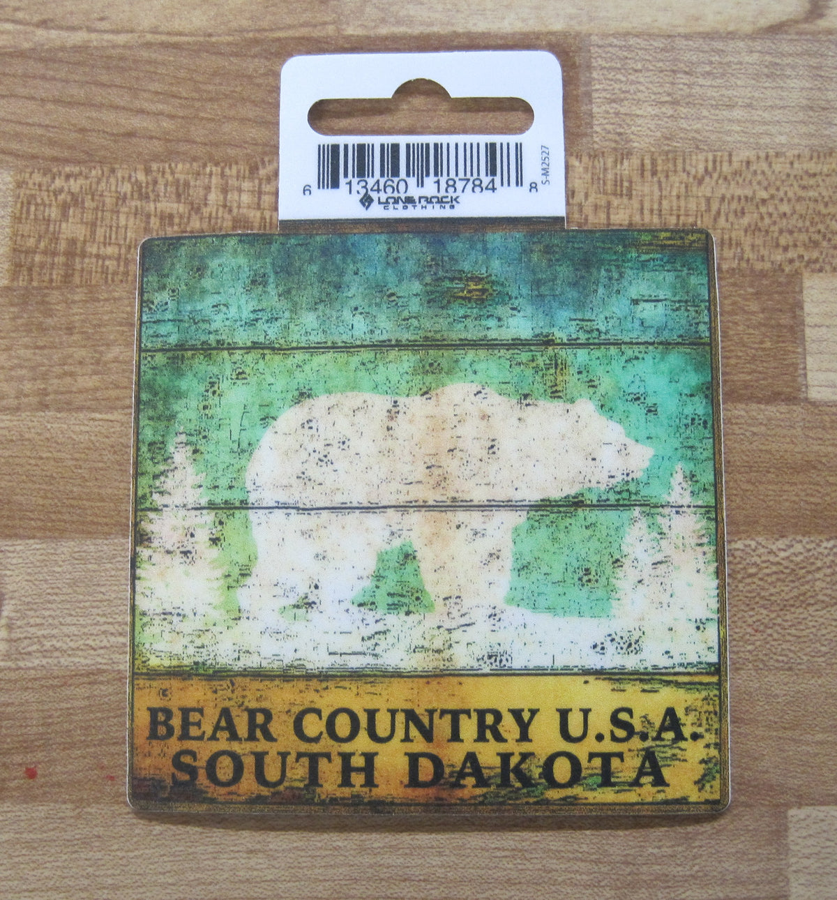 Sticker- Large, Faded Grizzly/BCUSA/SD