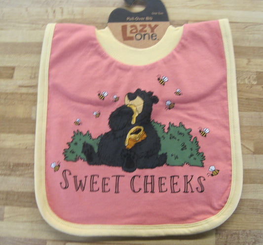 Bib, Sweet Cheeks Bear