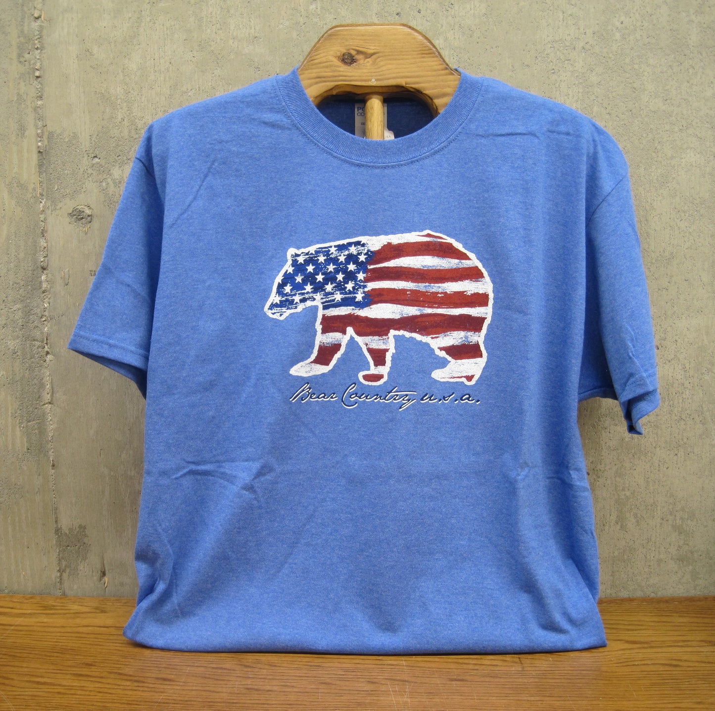 Tee - Adult, Flag Bear Walking BC