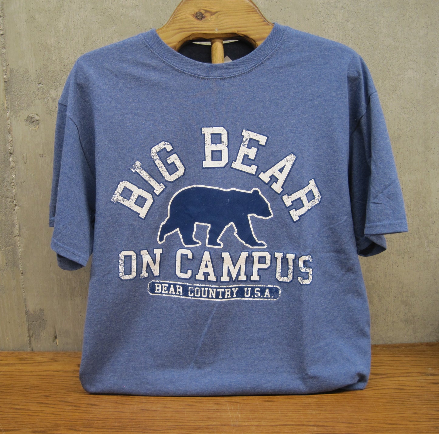 Tee - Adult, Big Bear on Campus BC