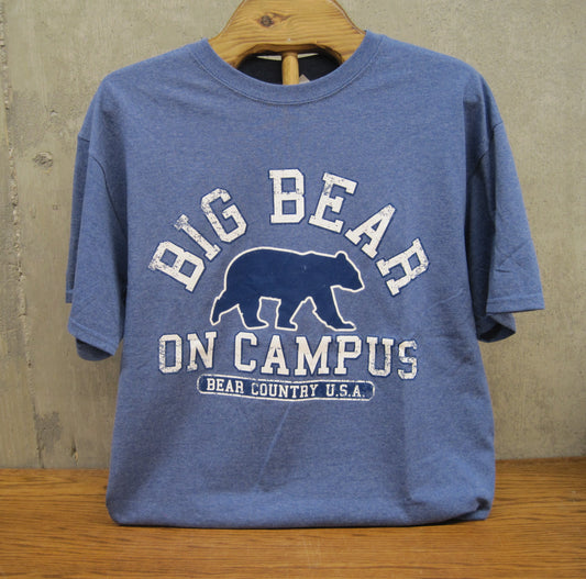 Tee - Adult, Big Bear on Campus BC